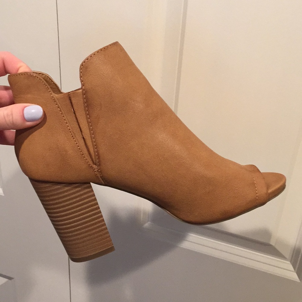 Madden Girl open toed booties